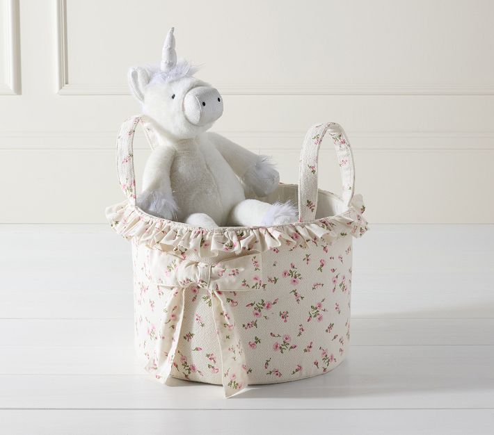 LoveShackFancy Prairie Wildflower Storage | Pottery Barn Kids
