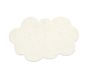 Faux Fur Cloud Shaped Washable Rug