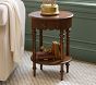 Chris Loves Julia Scallop Side Table (16")
