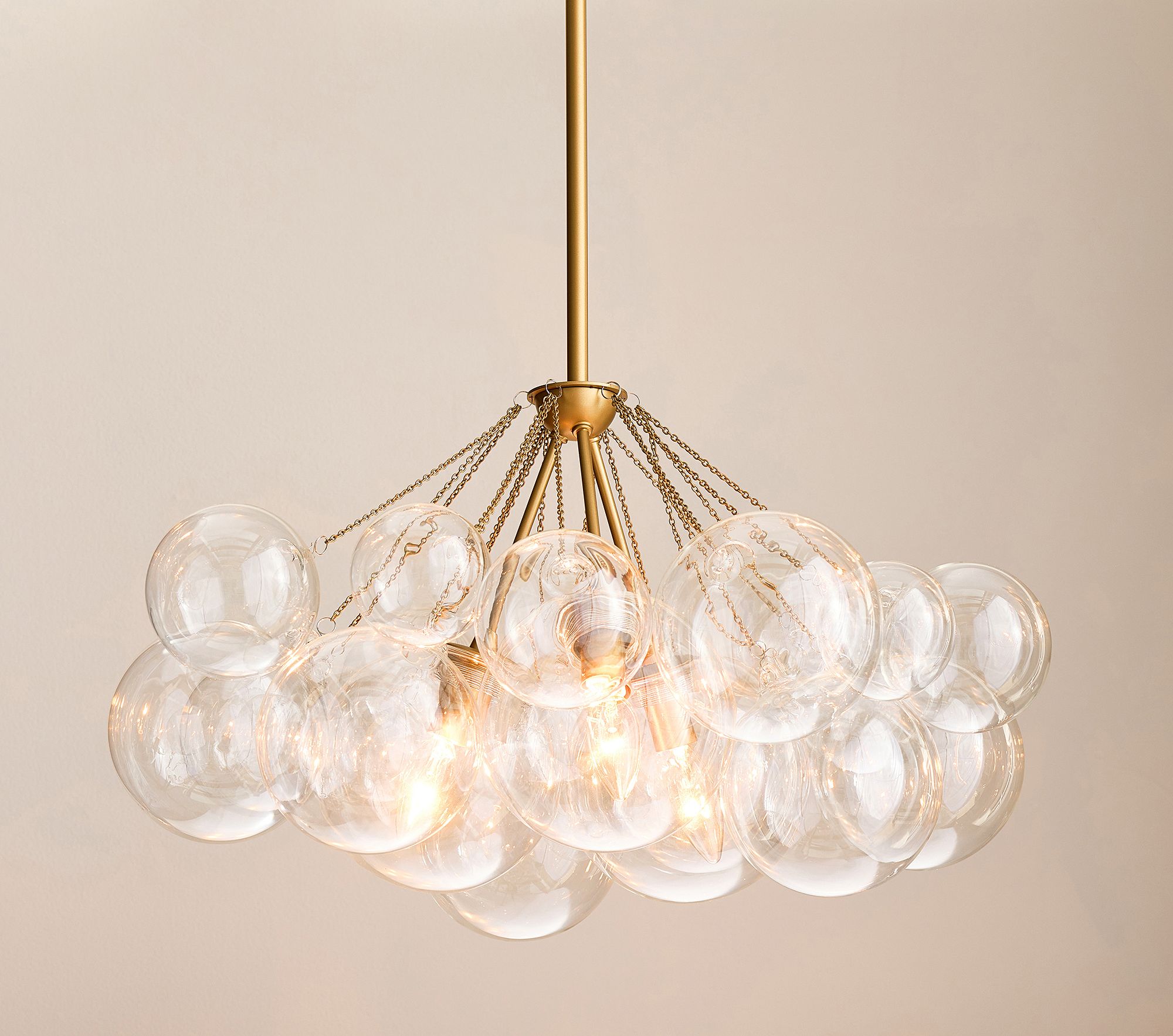 Clear Bubble Chandelier (22") by Pottery Barn Kids
