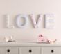 LoveShackFancy Dimensional Fabric Love Decor (8"x 12")