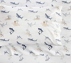 Shark Seas Organic Cotton Sheet Set