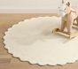 Wave Border 5' Round Rug
