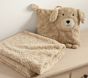 Bailey Labradoodle Faux Fur Pillow &amp; Throw Blanket Set