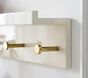Polished Shelf with Pegs (36")