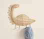 Rattan Dino Hook Rack (16" x 18")