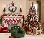 Shatterproof Oversized Flocked Ball Ornaments (6"), Set of 4