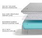 Bedgear<sup>&reg;</sup> Air-X: Performance Crib &amp; Toddler 2-Stage Mattress