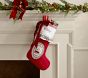 Quilted Ruffle Cuff Christmas Stocking Collection