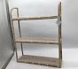 Open Box: Quinn Tiered Shelf (24"W x 30"H) - White Wash
