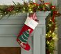 Classic Velvet Christmas Stocking Collection
