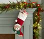 Classic Velvet Christmas Stocking Collection