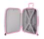 Heart Tie Dye Pink Mackenzie Hard Sided Luggage