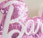 Barbie<sup>&trade;</sup> Logo Shaped Pillow