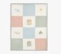 Dollhouse Patchwork Heirloom Kid Throw Blanket