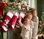 Bear Quilted Christmas Stocking Collection