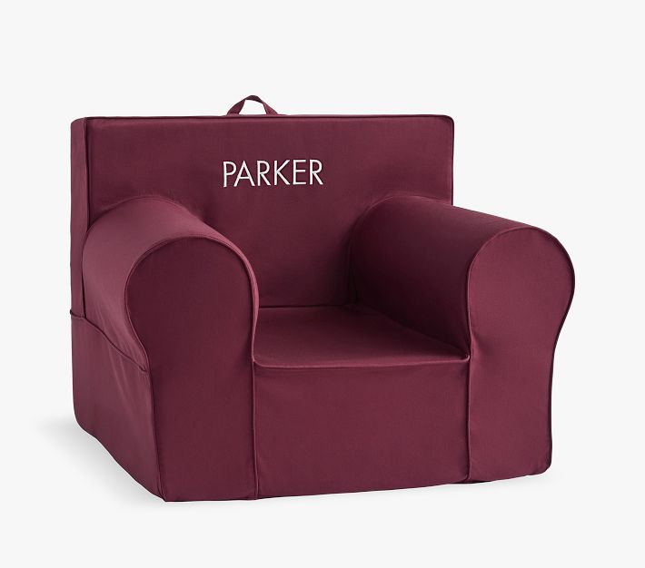 Anywhere Chair®, Maroon Twill | Pottery Barn Kids