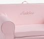 Anywhere Sofa Lounger, Twill with White Piping