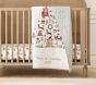 Teddy Bear Holiday Baby Quilt
