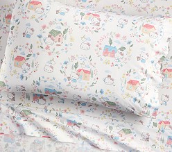 Hello Kitty<sup>&reg;</sup> Cottage Organic Cotton Sheet Set