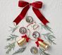 Vintage Gold Bell Ornaments (6"), Set of 3