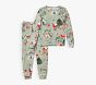 Candy Cane Village Bamboo Viscose Tight Fit Kid Pajama Set
