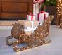 Light Up Rattan Outdoor Decor