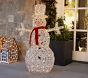 Light Up Rattan Outdoor Decor