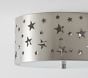 Metal Star Cutout Flush Mount (12")
