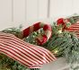 Sparkle Candy Cane Light-Up Christmas Garland