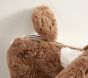 Jack Spaniel Faux Fur Pillow &amp; Throw Blanket Set