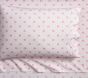 Bella Bow Stripe Organic Cotton Sheet Set