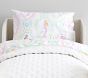Bailey Mermaid Organic Toddler Sheet Set (Crib Sized)
