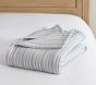 Waffle Stripe Bed Blanket