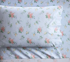 Hill House Home Floral Organic Cotton Sheet Set