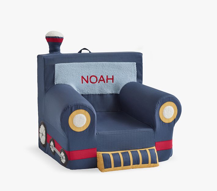 Anywhere Chair®, Train – Kids' Comfy Seat | Pottery Barn Kids