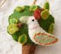 Felted 12 Days of Christmas Ornament, Set of 12