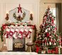 Teddy Bear Light-Up Christmas Demi Wreath