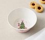 Pink Christmas Melamine Bowl