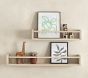 Biscotti Wood And Acrylic Shelving (12" - 36")