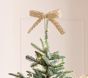 Rattan Bow Tree Topper
