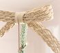 Rattan Bow Tree Topper