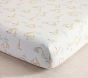 Luxe Critter Organic Cotton Crib Fitted Sheet