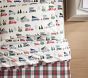 Christmas Cars Organic Sheet Set