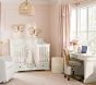 Paisley Peach Organic Crib Fitted Sheet