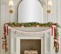 Embroidered Scallop Christmas Garland