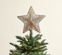 Wrapped Star Light-Up Tree Topper