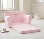 Anywhere Sofa Lounger, Twill with White Piping
