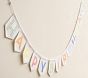 Birthday Banner, Party Hat and Cake Topper Set