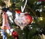 Shatterproof Harlequin Glitter Ornaments, Set of 5
